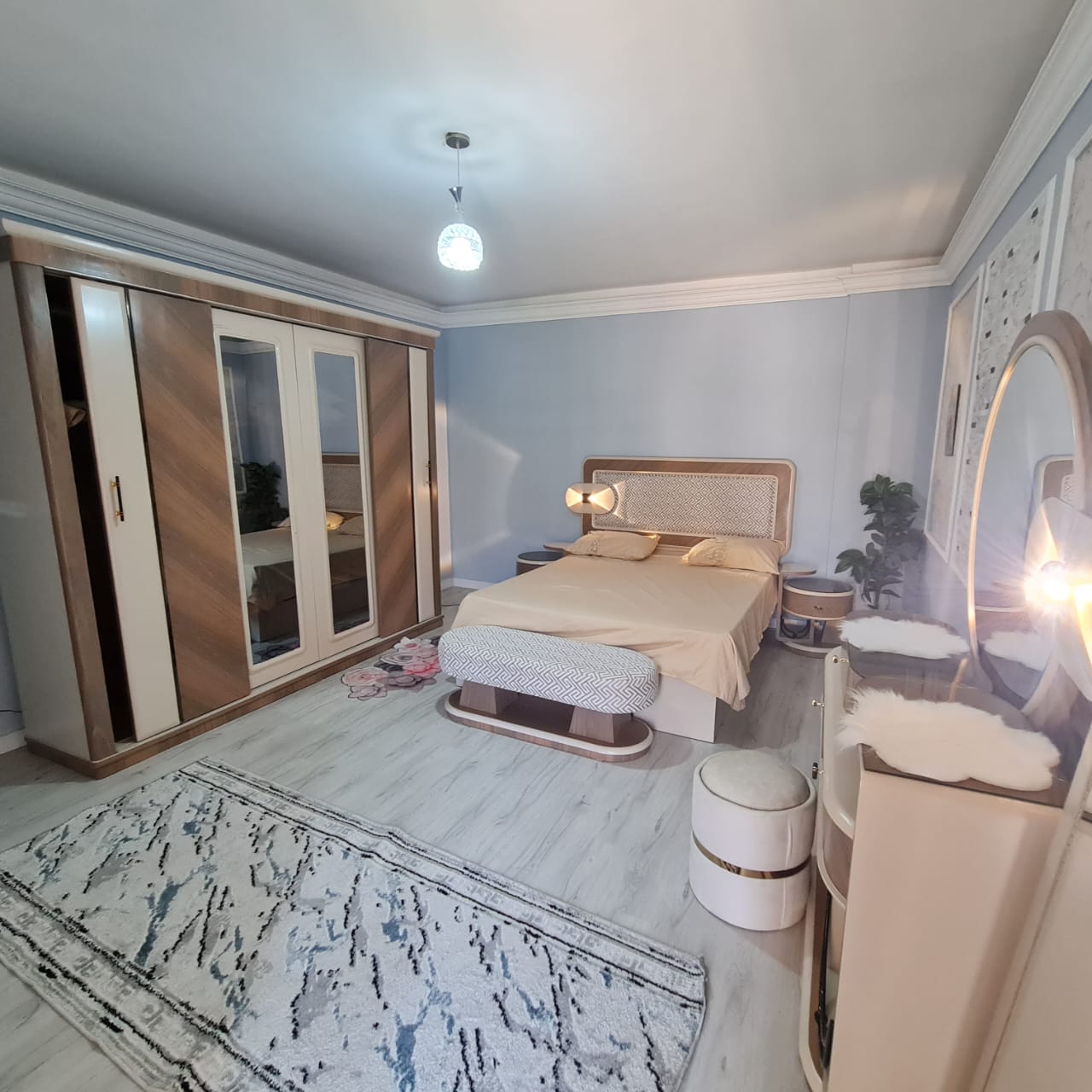 شقة مفروشه للايجار مدينة الرحاب بالقاهرة الجديدة