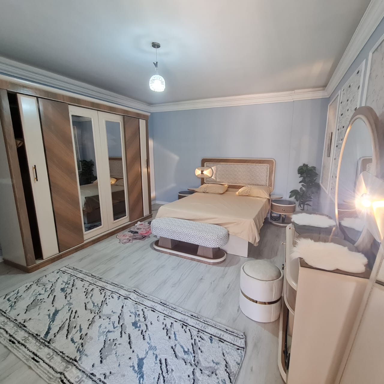 شقة مفروشه للايجار مدينة الرحاب بالقاهرة الجديدة