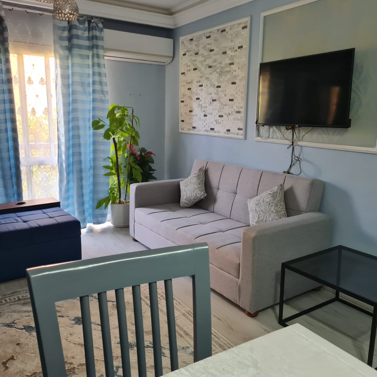 شقة مفروشه للايجار مدينة الرحاب بالقاهرة الجديدة